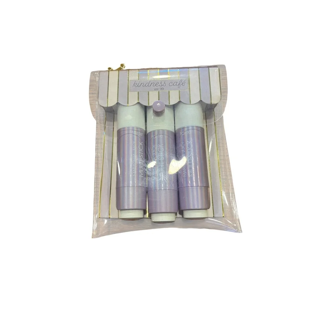 Tarte Maracuja Juicy‎ Multi-Stick Set of 3 Kindness Café Gift Set READ